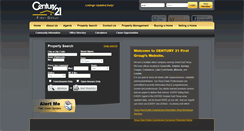 Desktop Screenshot of century21firstgroup.com